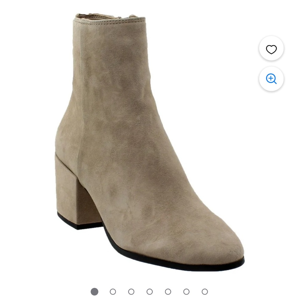 Dolce Vita Womens Maude Zippered Ankle Boots